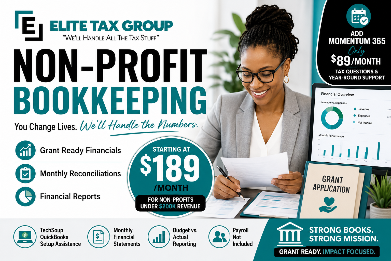 NON-PROFIT BOOKKEEPING