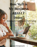 HOW WELLL IS MY BUSINESS REALLY DOING: Analyzing Your Own Financial Performance